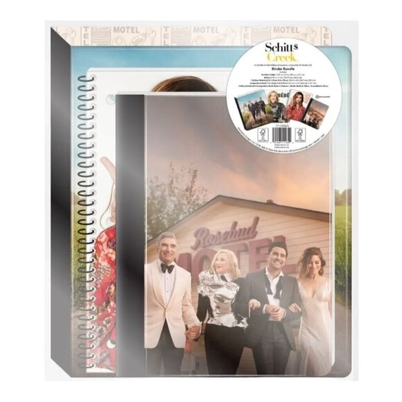 Schitts Creek Binder Composition Notebook Folder Lot 4 Piece Set School College - Picture 2 of 10